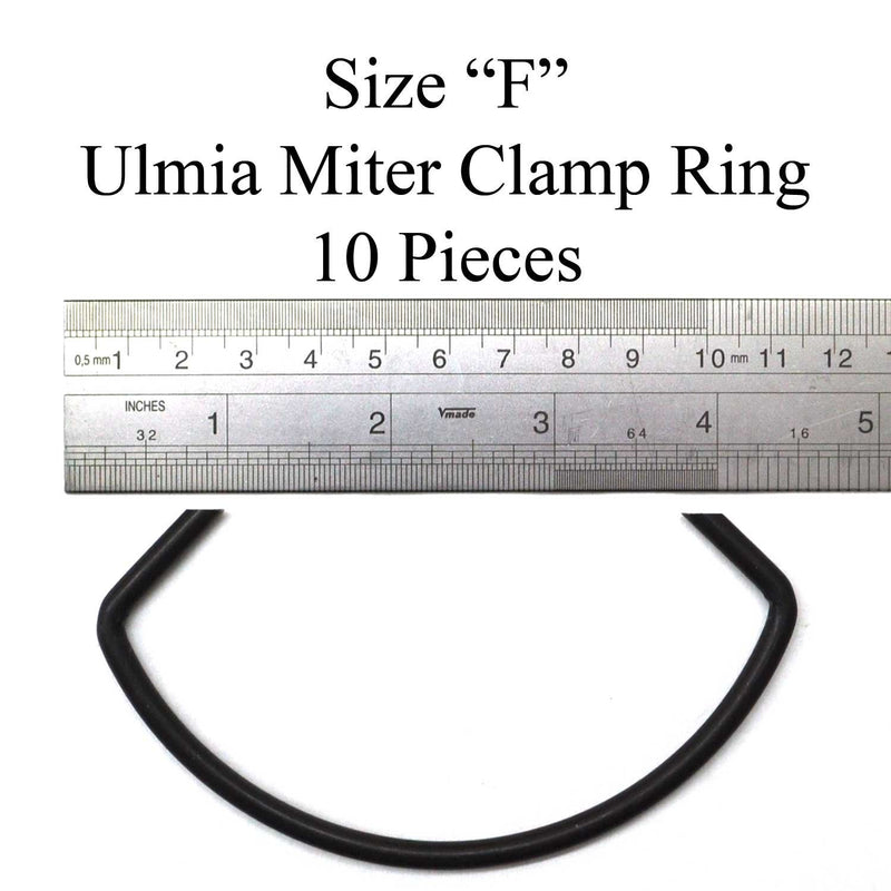 "F" Size Miter Clamp Ring 10 Pack