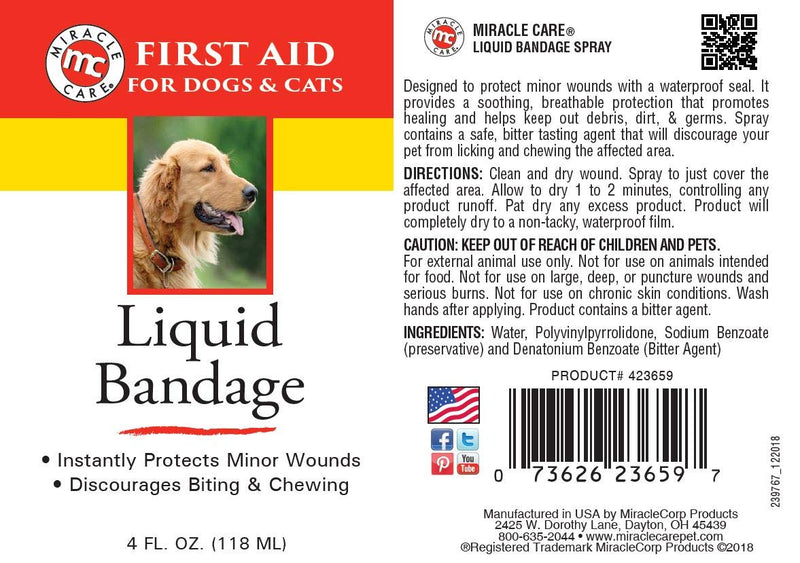 Miracle Care Liquid Bandage Spray - NewNest Australia