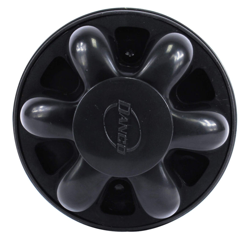 Danco 10768A | Disposal Genie II Garbage Disposal Strainer and Stopper, Kitchen Sink Drain Splash Guard with Food Scraper, Black, 1-Pack 1 Pack