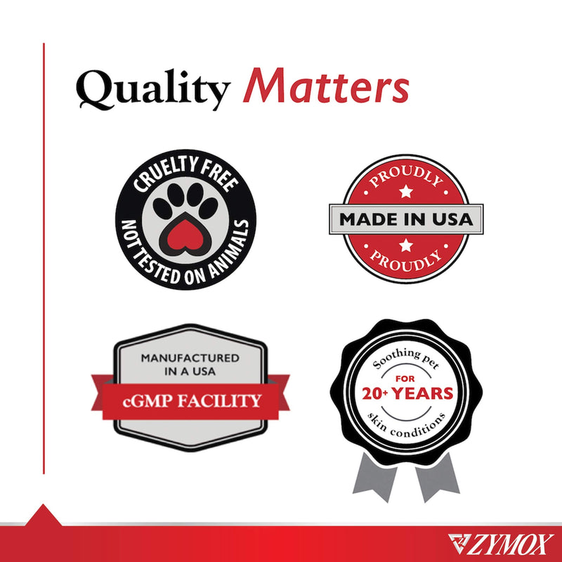 [Australia] - Zymox Enzymatic Shampoo for Dogs and Cats, 12oz 