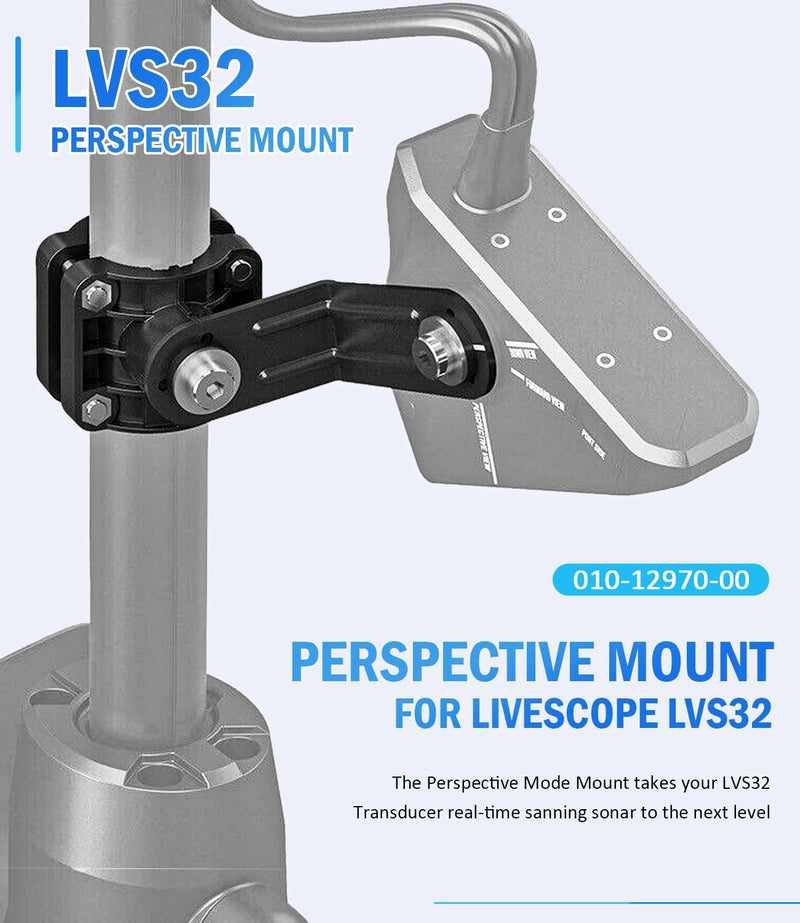 010-12970-00 Perspective Mode Transducer Mount fits for Panoptix Livescope LVS32, for Livescope Transducer Mount Perspective Mode