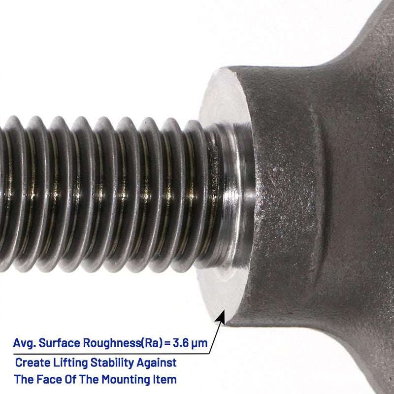 Lifting Shoulder Eye Bolt 3/4"-10 X 1-1/2", 1 PC, Industrial Grade Heavy Duty Forged Steel for Truck Tractor Bucket Use As Towing&Pulling Point