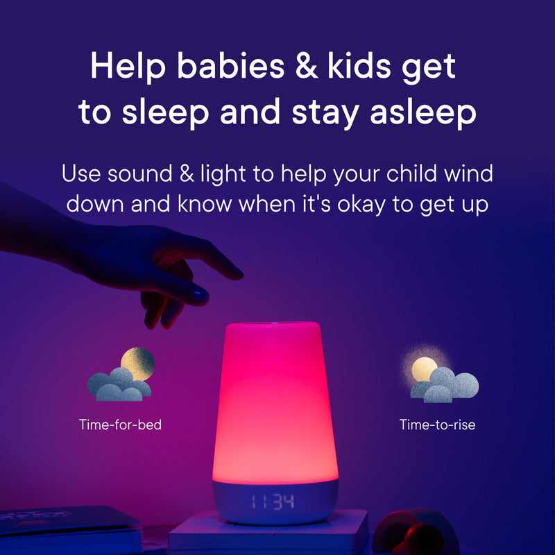 Hatch Rest Baby Sound Machine, Night Light | 2nd Gen | Registry Essential, Sleep Trainer, Routine Builder, Time-to-Rise Alarm Clock, White Noise Soother, Nursery Stories, Toddler Kids Bedroom (Wi-Fi) Wi fi