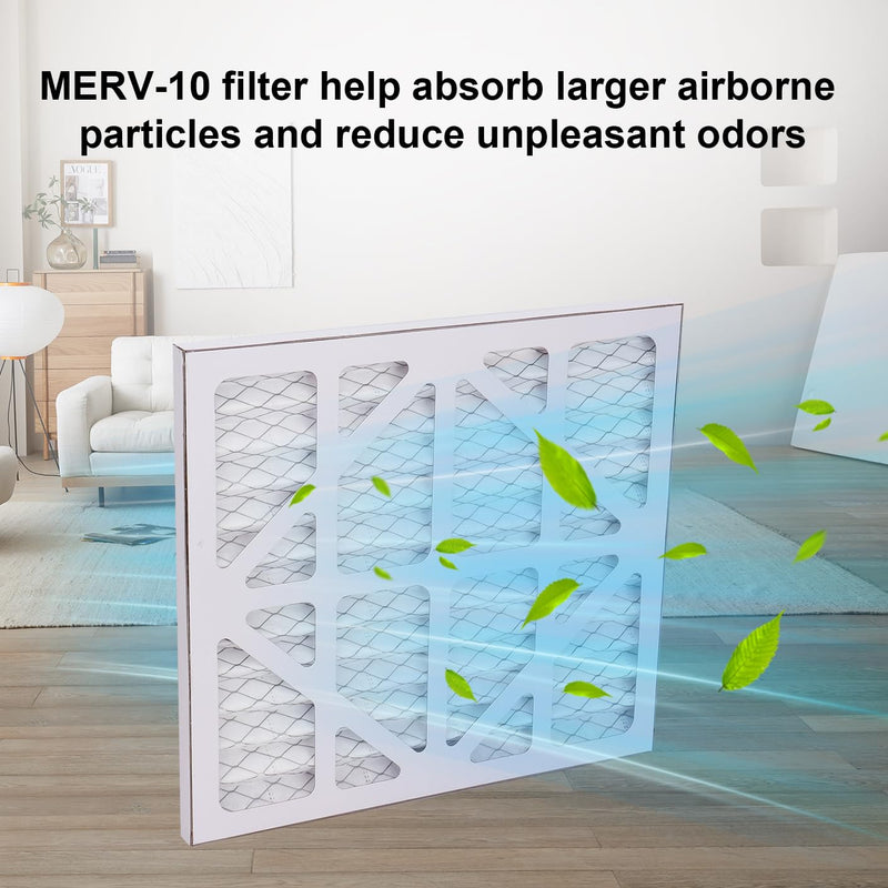 5 Pack MERV-10 Pre-Filter Replacement Compatible with AlorAir CleanShield HEPA 550 Air Scrubber and Abestorm HEPA 550 Air Scrubber - 5 Pack