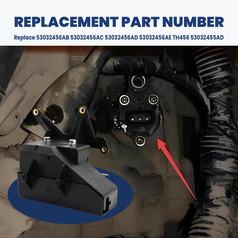 Accelerator Pedal Position Sensor Fit for Dodge Ram 1500 2500 3500 5.7L V8 HEMI 2003-2004 5.9L L6 Diesel Cummins Engine 2003-2004 Replace 53032456AB 53032456AC 53032456AD 53032456AE TH456 53032455AD