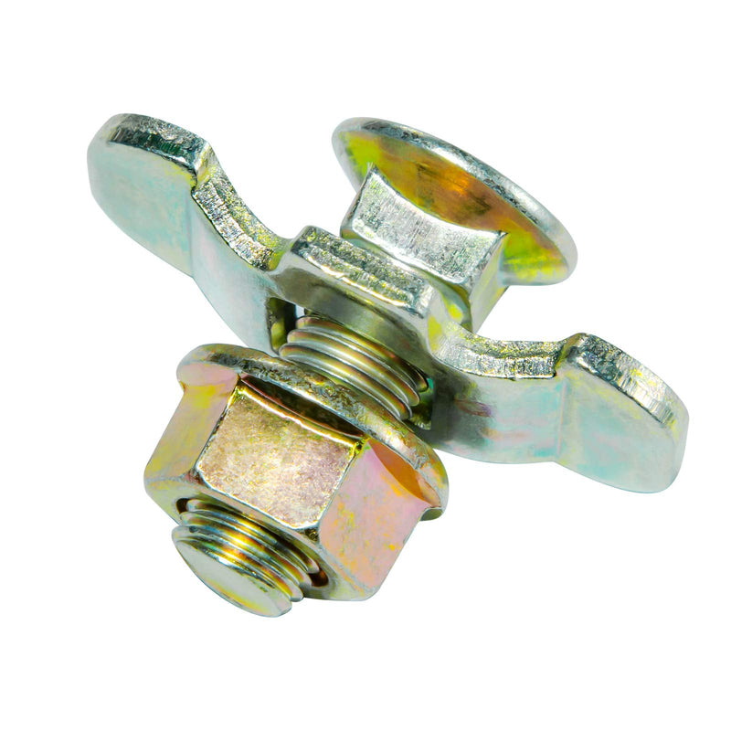 L Track Fittings Accessories Bolts Threaded Double Stud Lug 10 Pack