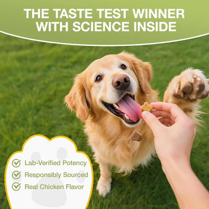 180 Chews Calming Chews for Dogs - Dog Calming Chews, for Separation, Strеss & Hyperactivity Rеlief, Storms &Fireworks, Supports Rеlaxation for Travel, 180 Cts 180 Cts-1pack