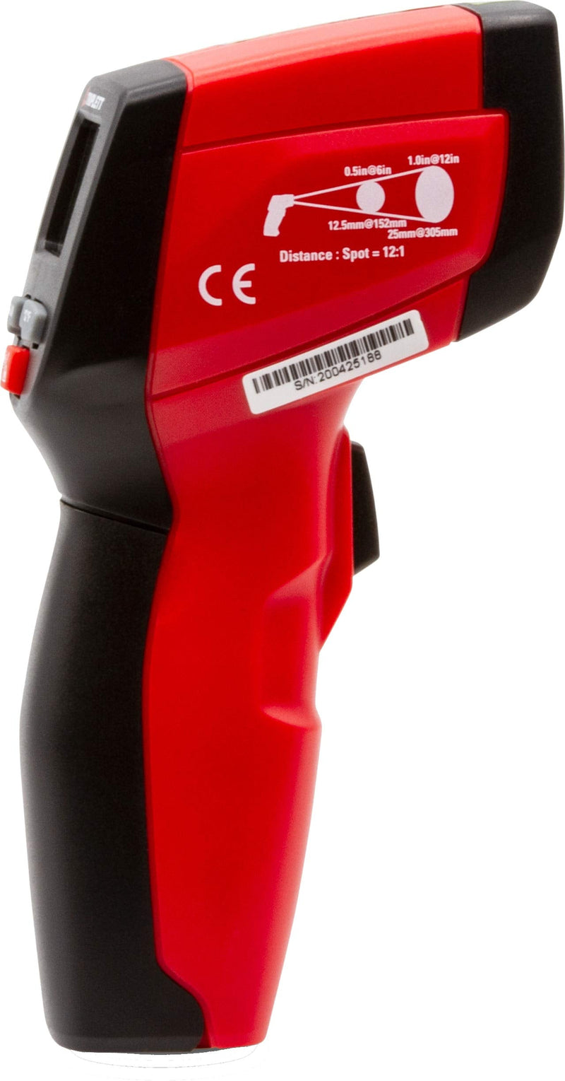 Triplett IRT220 Non-Contact 12:1 Infrared Thermometer, -4 to 932°F (-20 to 500°C) Standard