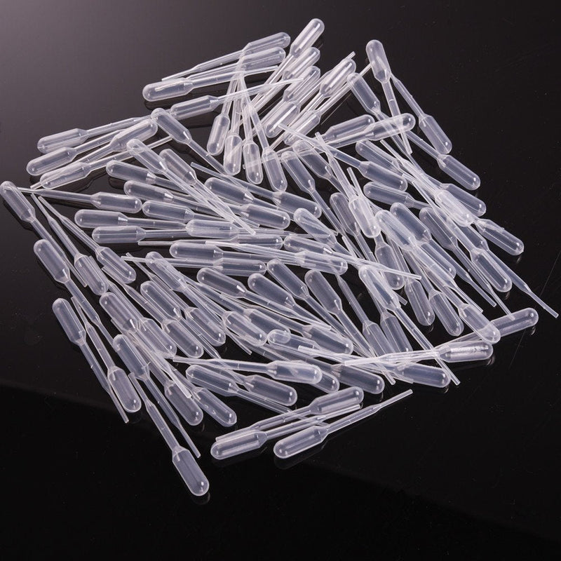 200 Pieces 0.2 ml Capacity Disposable Graduated Transfer Pipettes Dropper Polyethylene