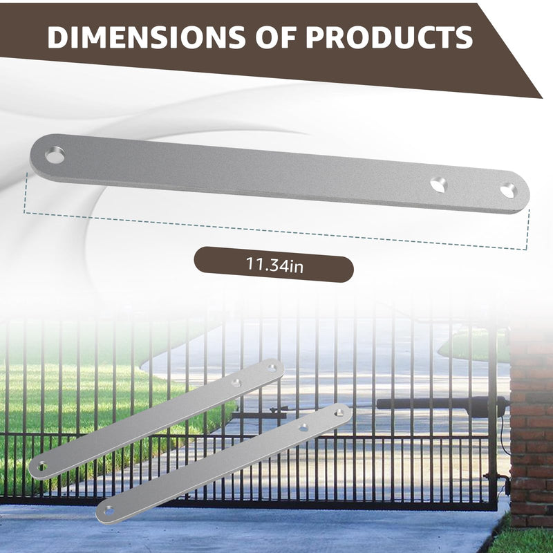 for Ghost Controls Push-to-Open Brackets for Automatic Gates Model AXPO | for Automatic Gates Opener on a Push-to-Open Application