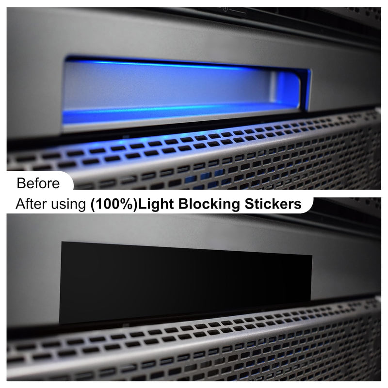 Light Blocking Tape 1.2 inch x 98 Feet, Light Blocking Tape for Electronics, Light Cover 100% Covers for LED or Routers (100% Blocking) 100% Blocking