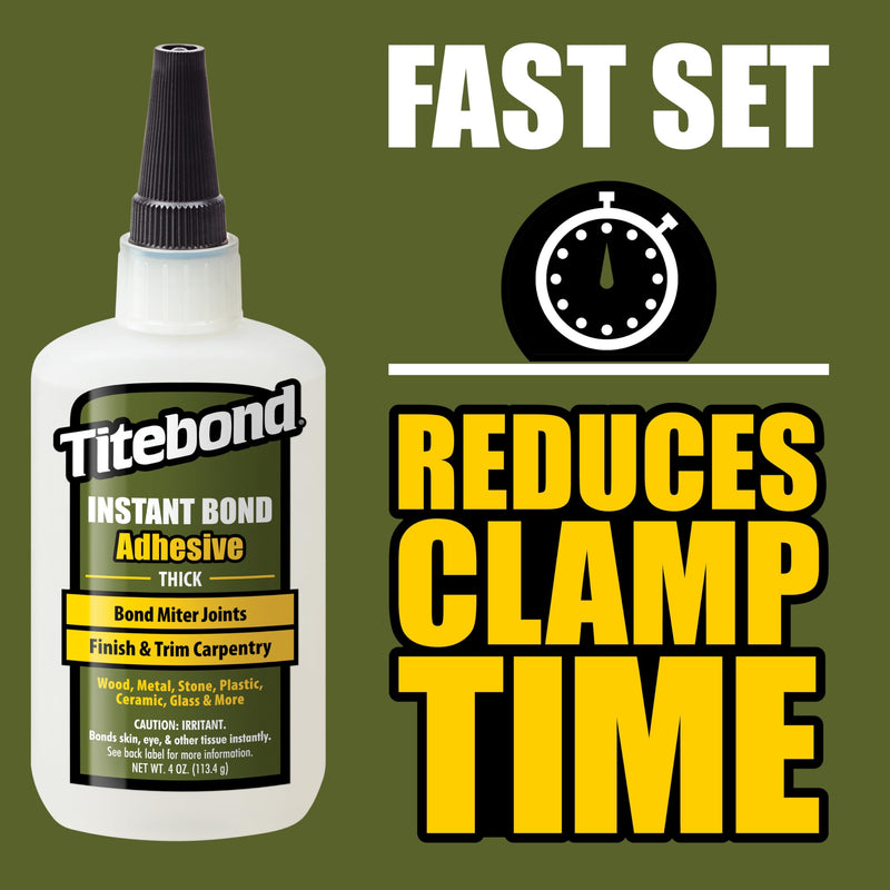 Titebond 6221 Instant Bond Wood Adhesive, 1 Pack