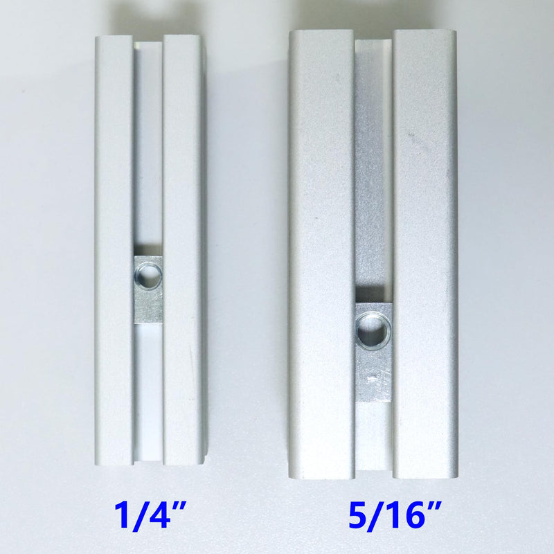1/4"-20 Threaded Steel Roll in T-Nut with Ball Spring, T-Slot Nuts Accessory Hardware Nuts for 10 Series Aluminum Extrusion Profiles Rail (20) 20