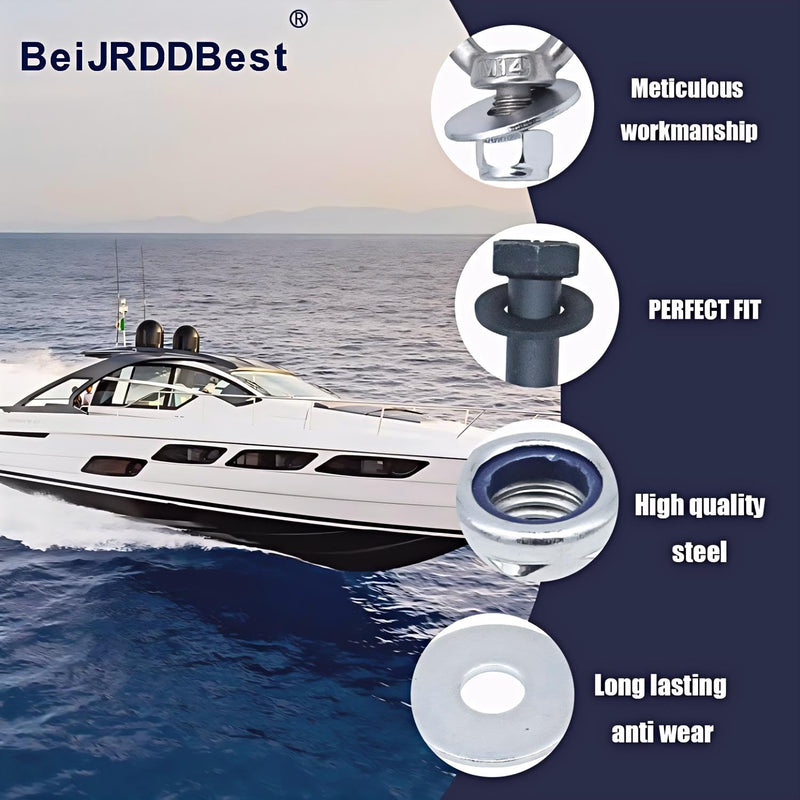 Outboard Engine Lifter Ring Tool with Adapter and Ring Compatible with Evinrude Johnson BRP ETEC Outboard Motor