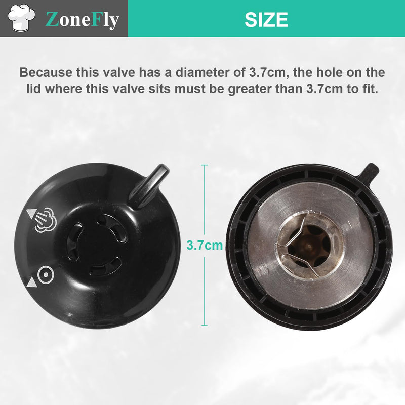 Original Pressure Release Valve Compatible with Power Cooker Pressure Cooker XL Including PPC770, PPC773, PPC780, PPC790, PCXL-PRO6. Emeril Lagasse Pressure 6Qt 8Qt for Power Cooker
