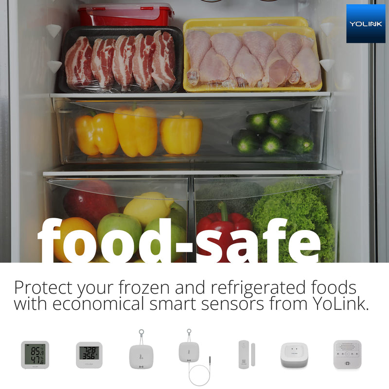 YoLink Smart Power Fail Alarm & Hub Kit, Smart Home Starter Kit with AC Power Outage Alert, LoRa Long-Range, Remote Monitoring, App Alerts, Text/SMS, Email Alerts, IFTTT With Regular Hub