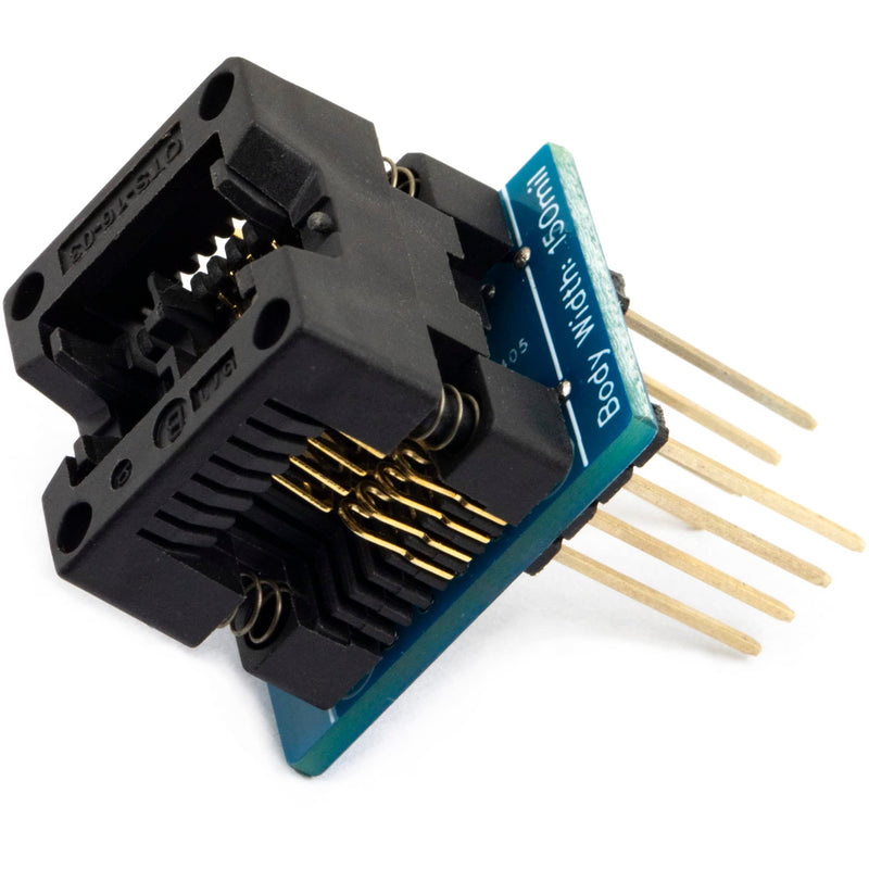 2pcs SOP8 to DIP8 IC Socket 150mil SOP8 Programmer Adapter Socket Converter Module 150mils (2pcs)