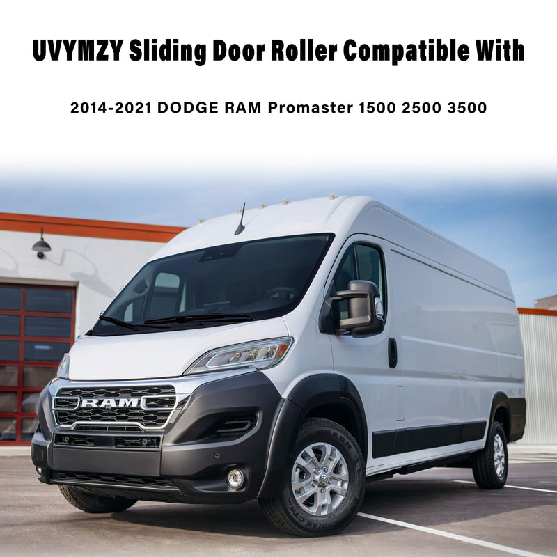RAM Right Sliding Door Roller Hinge Compatible with 2014-2021 RAM ProMaster 1500 2500 3500 Van Door Parts Passenger Side Center Door Middle Roller Replace 68271843AA