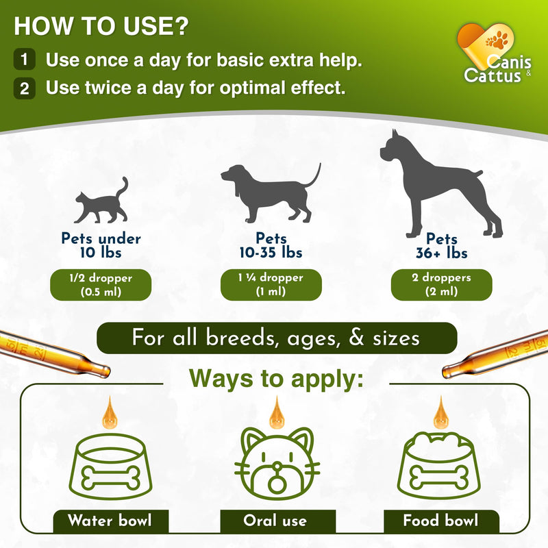 Antibiotics for Dogs | Cat Antibiotic | Pet Antibiotic | Natural Antibiotics for Cats | Dog Antibiotic | Natural Antibiotic for Dogs | Antibiotic for Cats | 2 Oz 1 Pack x 2 Oz