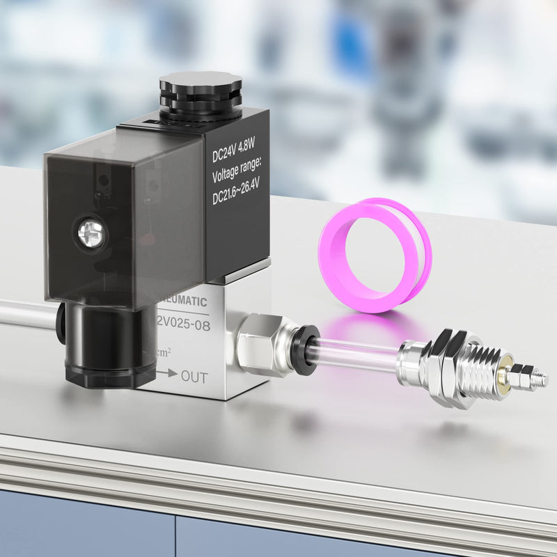 TAILONZ PNEUMATIC 10mm Bore 15mm Stroke Single Acting Single Acting External Thread Needle Cylinder Micro Cylinder CJPB10-15 CJPB10*15mm