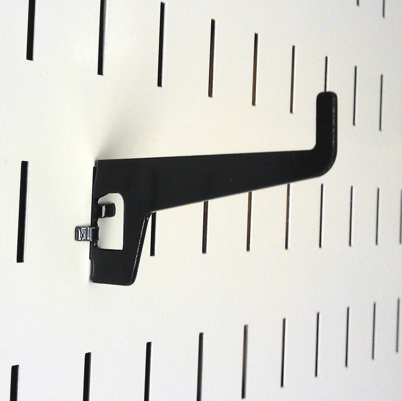 Wall Control Pegboard 2-7/8in Long Reach Slotted Hook Pack - Slotted Metal Pegboard Hooks for Wall Control Pegboard and Slotted Tool Board – Black 2 Inch - 7/8 Inch