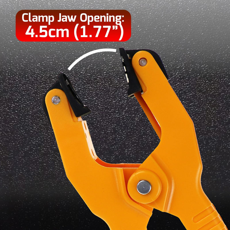 2 PCS High-Accuracy K-Type Clamp Probe Thermocouple Temperature Clamp Sensor 32.7-inch Long Cable for Wide Industrial Applications
