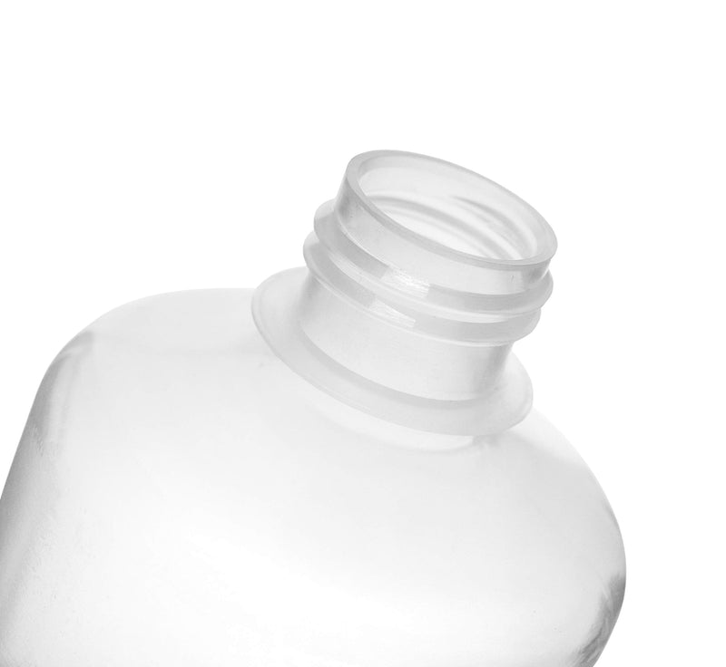 EISCO 12PK Reagent Bottles, 250ml - Narrow Mouth with Screw Cap - Polypropylene - Translucent Labs