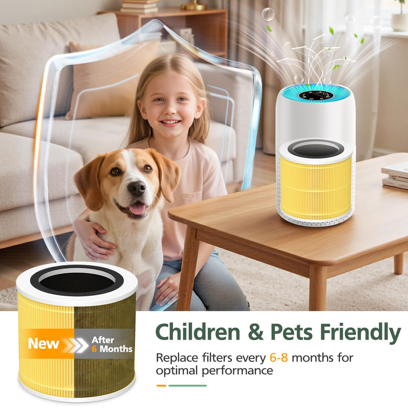 AP100 AP102 Pet Care Filter Compatible with AromaRoom AP100/AP102 Series