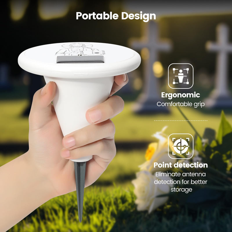 Ghost Hunting Equipment, Briidea Solar Paranormal Detection Kit Music Box, Plays Hymns to Soothe Spirits and Purify the Environment Upon Detecting Ghosts