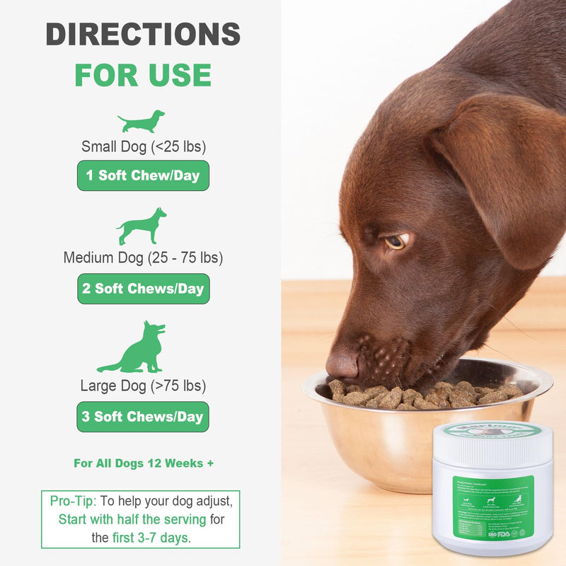 MARIMER Urinary Tract Support for Dogs – Cranberry, D-Mannose, Marshmallow Root & Vitamin C – Soft Chews for Bladder & Kidney Health – Chicken Flavor – 100 Count – for Dogs