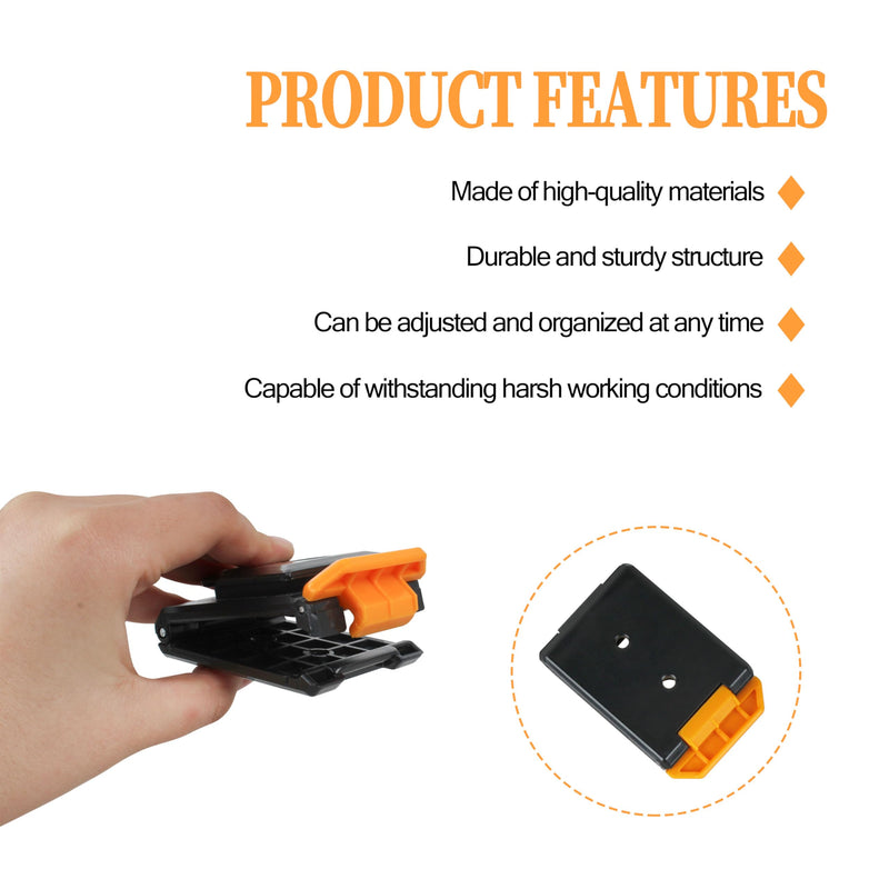 Tool Belt Clip Fits for TOU-CT Models ClipTech Pouches 3 Pcs.