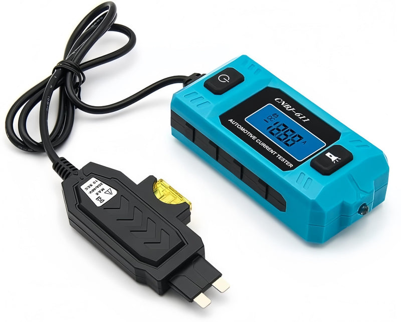 Automotive Circuit Fault Probe Tester, CNBJ-611 Car Circuit Tester, Automotive Fuse Tester Max 48V, Circuit Fault Test Tool, Blade Fuse with Gloves New (2 Sets) 2 Sets