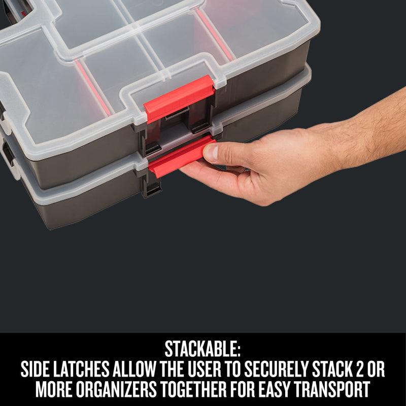 CRAFTSMAN Medium Storage Organizer, 14 Compartments (CMST14022) 1 Count (Pack of 1) Medium Organizer