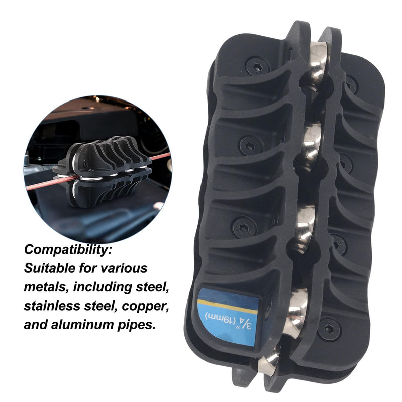 Fafeicy Pipe Straightener 3/4in, Handheld Tube Straightening Tool, Efficient for Fluid Line Routing