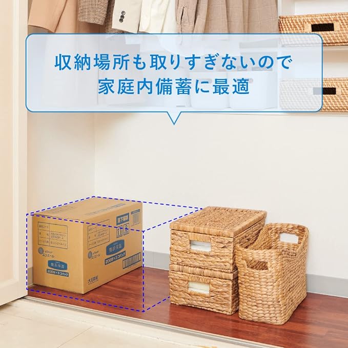 Elleair Box Tissue Luxury Moisturizing, 200 Pairs x 12 Boxes (3 Boxes x 4 Packs), 100% Pulp (Half Case) - NewNest Australia