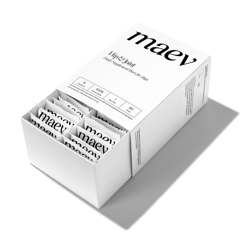 MAEV Human-Grade Hip & Joint Supplement Bars | Natural Support for Healthy Joints & Mobility, 30 Count 30 Count (Pack of 1)