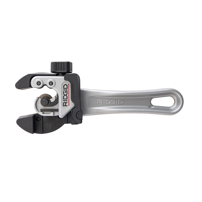 RIDGID 32573 Model 118 2-in-1 Close Quarters AUTOFEED 1/4" to 1-1/8" Metal Tubing Compact Cutter, Silver/Black 13 x 6.75 x 2 inches Pliers