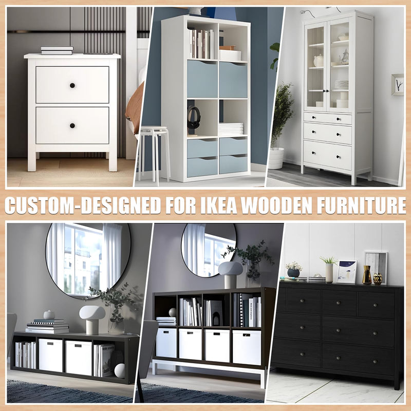 Wood Furniture Repair Kit (White/White Stain) for IKEA White/White Stain for Hemnes / Kallax / Bestå / Malm / Brusali / Pax / Nordviken / Storklinta / Gullaberg / Billy / Alex / Lagkapten / Lack / Micke
