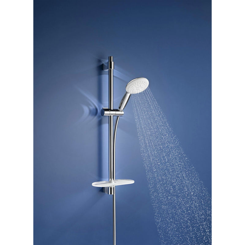 GROHE 26758002 Tempesta Hand Shower, 3-Spray, Round, 1.75 GPM, StarLight Chrome