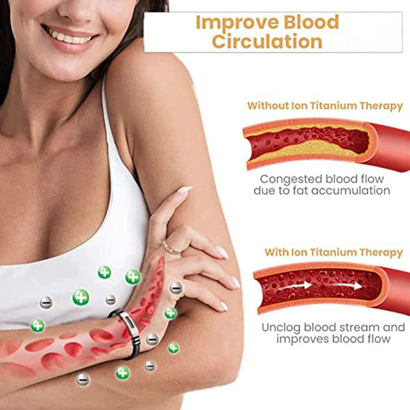 Randarch Titanium Wristband, Oveallgo Apus Ion Therapeutic Lympunclog Titanium Wristband Adjustable Sugarfirm Calm Leather Bracelet Epochy Beauty Detox Lymph Unclog Bracelet Pro Jewelry Pink