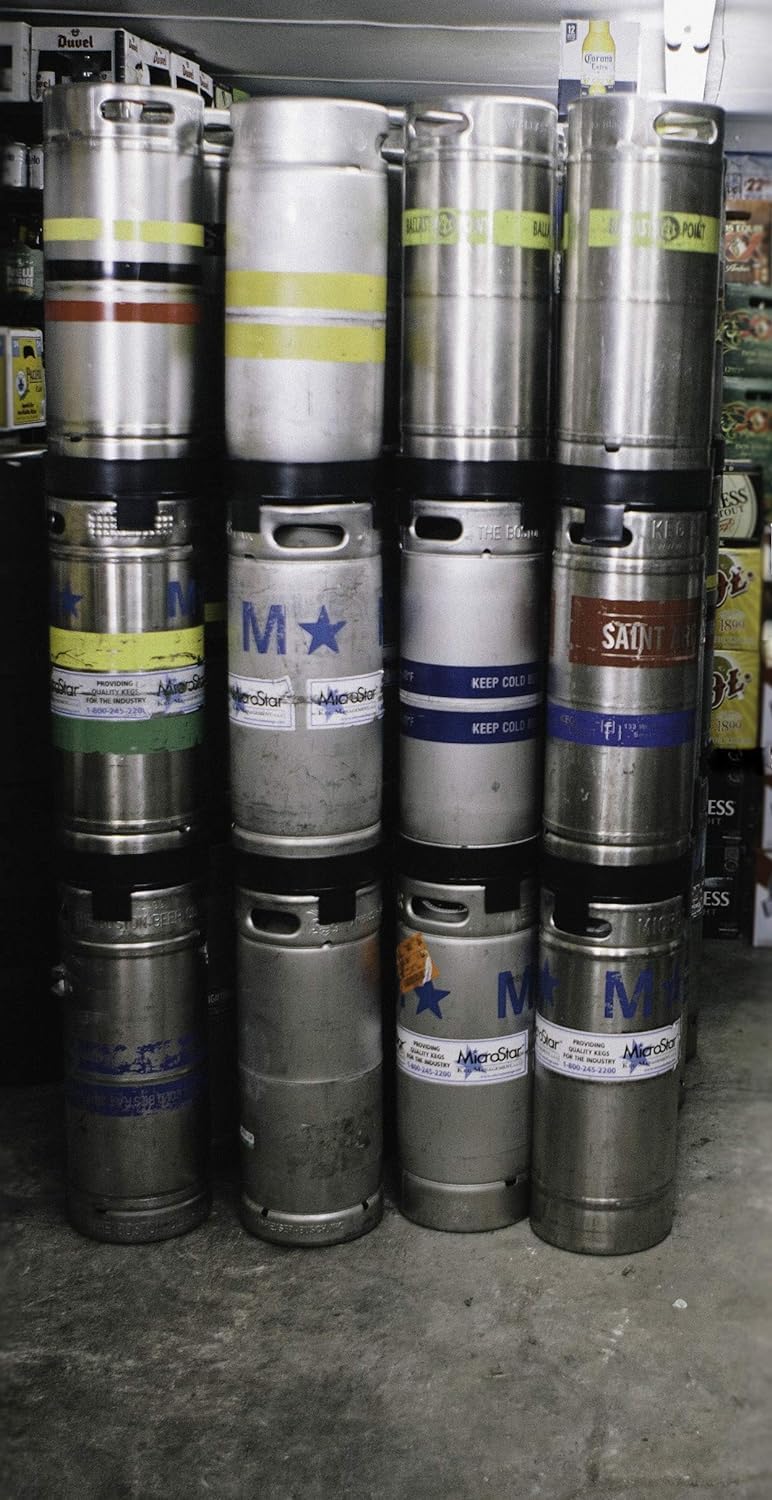 Sixtel Keg Stacker - Safely Stack One-Sixth Barrel Kegs (Torpedo-Style) with these Durable Disks Designed to Fit Sixtel Kegs. Beer Keg Stackers Will Double Your Cooler's Floor Space.