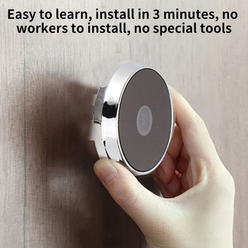 Digital Peephole Viewer Doorbell Mini HD Smart Security Camera 3.5 inches Indoor LCD Screen