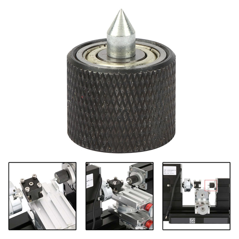 Live Center Heavy Duty Precision Alternate Live Center Cone Revolving Mini Milling Center Taper Metal Work Lathe Tool,Linear Motion Parts