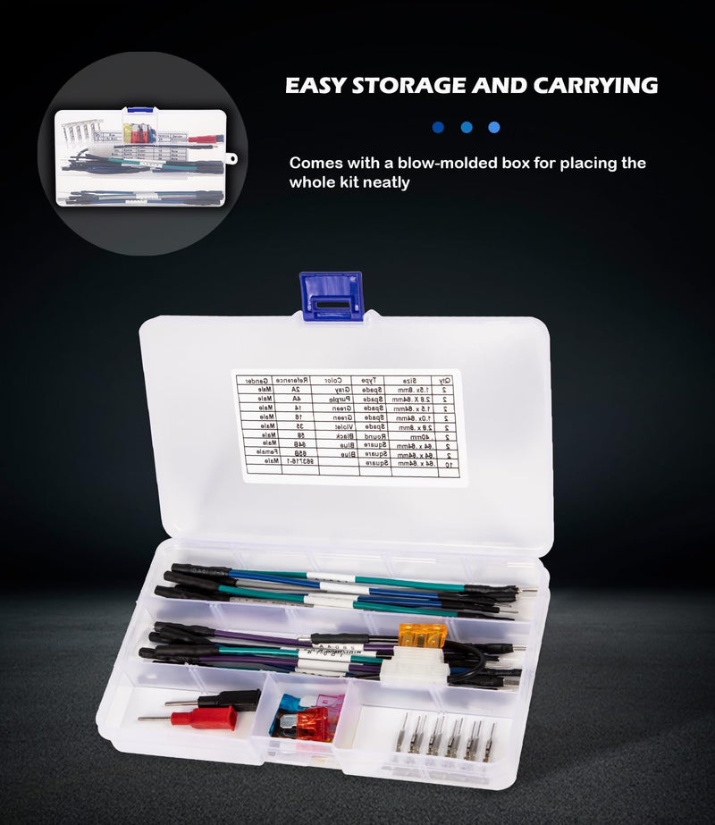 Yoursme J-35616, TP-300-A Terminal Probe Test Kit for GM Vehicles- an Affordable Alternative for EL-35616-300-A, 35616, J-35616 (Set of 26 with Box)