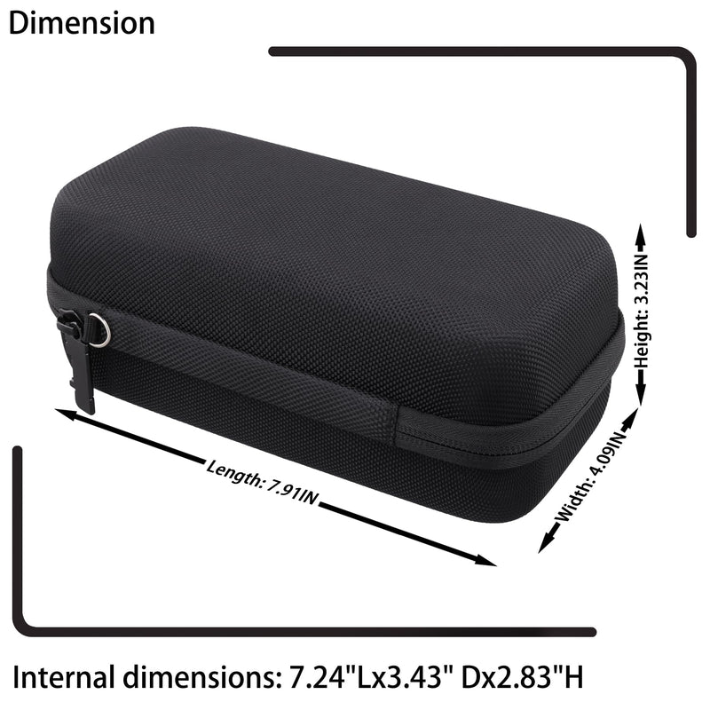 Syongsion Hard Case for Tramex ME5 MEX5 CME5 CMEX5 SMM5 Moisture Meter | Features a Mesh Pocket for Accessories. Hand Strap for Easy Carrying. Shockproof Storage Organizer for Work and Travel