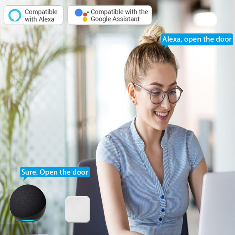 Tuya Smart Door Lock WiFi Gateway, Paired with Smart Door Lock to Realize APP Remote Control