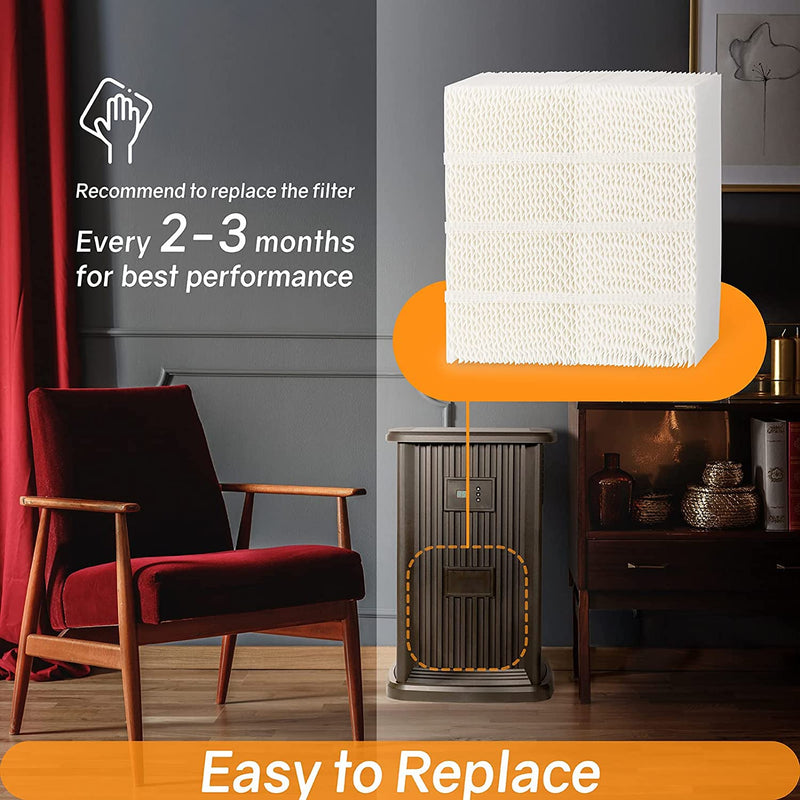 1043 Super Humidifier Wick Filter Replacement for Essick Air Aircare, 2 PCS 2 Pack