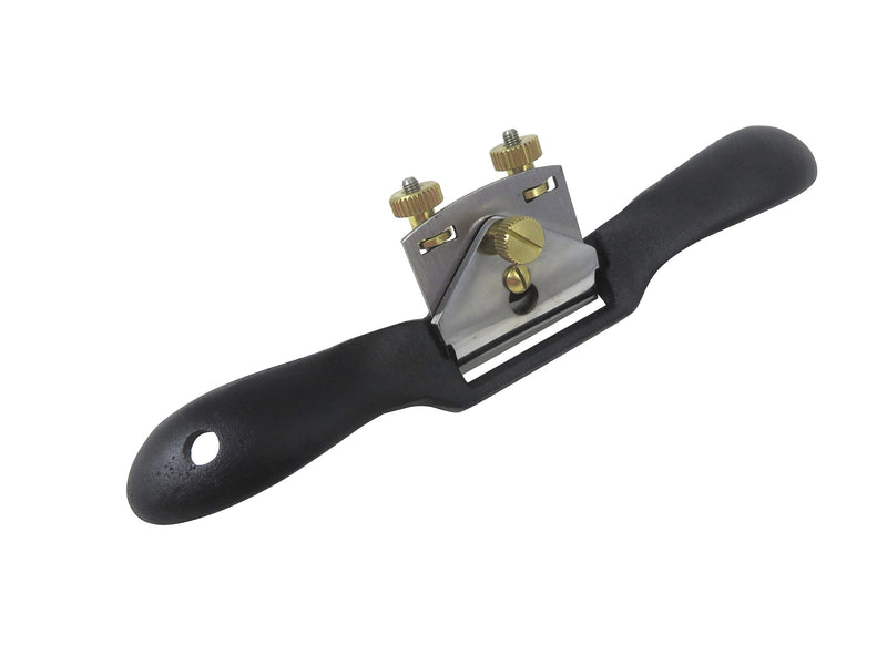 Taytools 469560 Flat Bottom Spokeshave Fine Adjustment 2 Inches Wide High Carbon Blade RC 55-60 9-1/2 Inches Overall