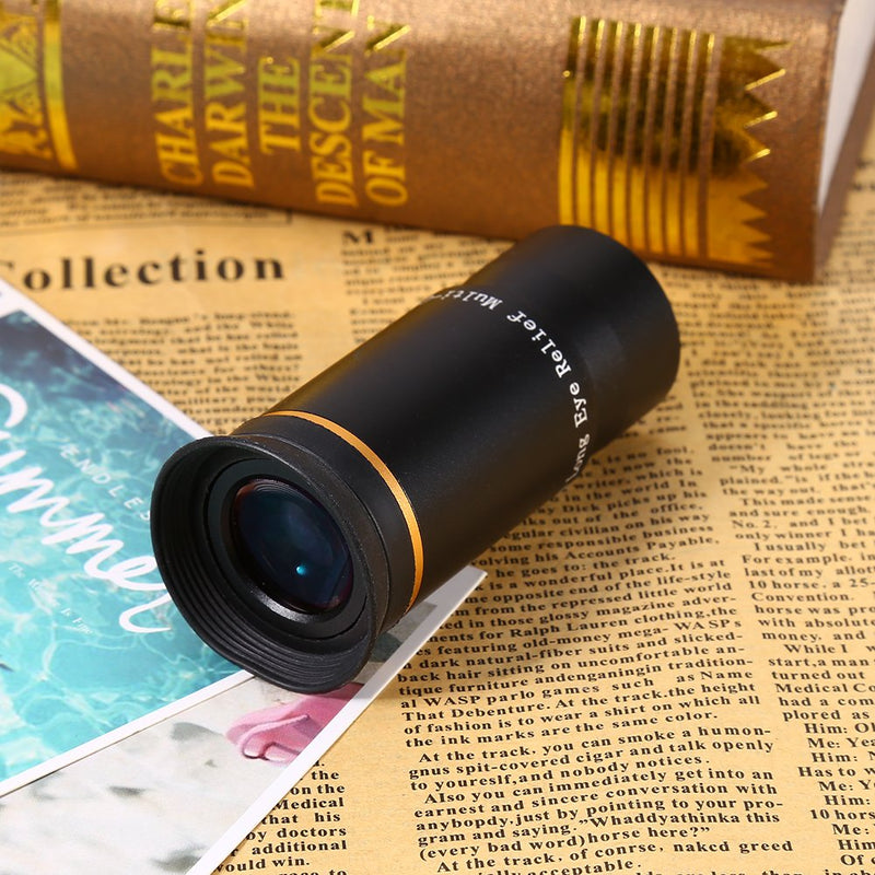 Eyepiece Lens, Telescope Eyepiece, 6mm Eyepiece 6mm 66 Degree Wide Angle Astronomical Telescope Eyepiece Accessories 1.25 inch Fully Multi-Coated ES for Telescope