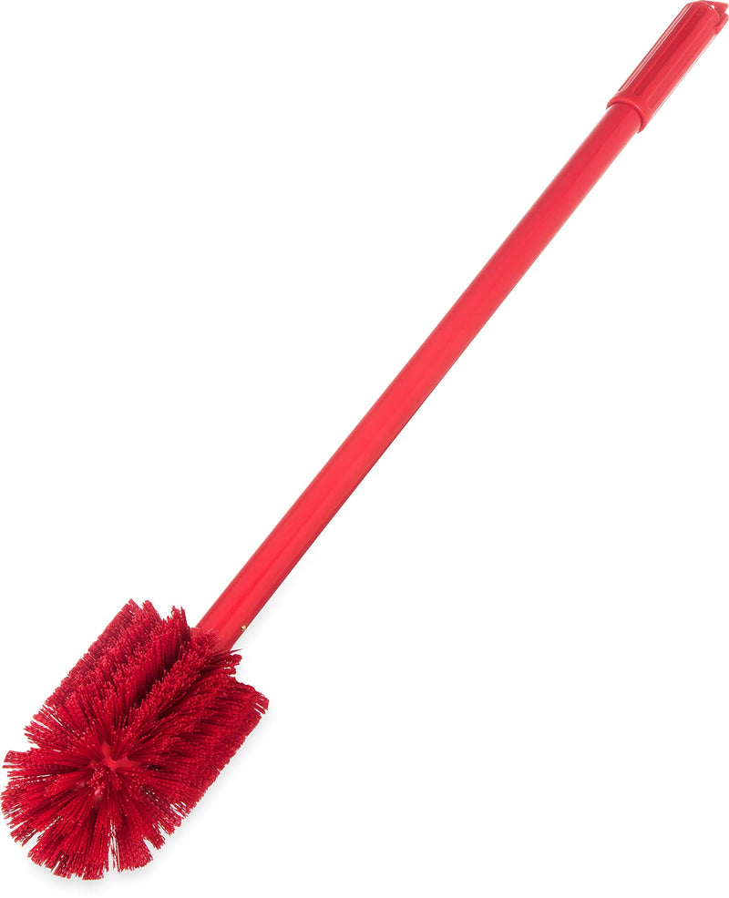 SPARTA Multi-Purpose Valve Brush Fitting Brush, Round Brush with Polyester Bristles, Color Coded for Commercial Cleaning, Kitchen, Restaurant, Bathroom, Polyester, 30 Inches, Red 1
